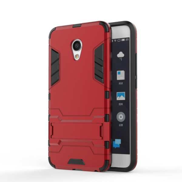 

-подставка ударопрочный Transformer для Meizu M5 Note с мощной защитой корпуса (Красный / Dante Red) (82031)