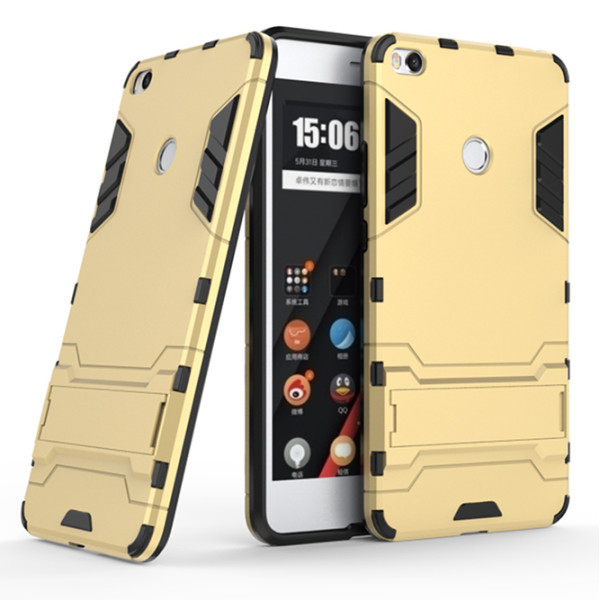 

-подставка ударопрочный Transformer для Xiaomi Mi Max 2 с мощной защитой корпуса (Золотой / Champagne Gold) (82663)
