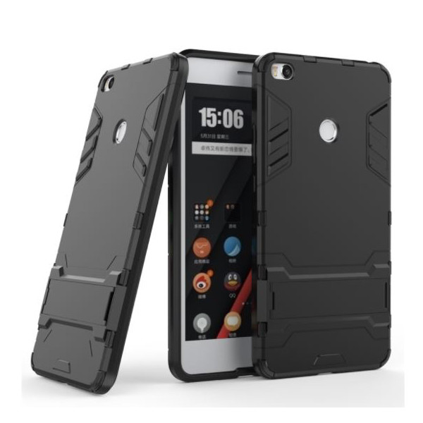 

-подставка ударопрочный Transformer для Xiaomi Mi Max 2 с мощной защитой корпуса (Черный / Soul Black) (82668)