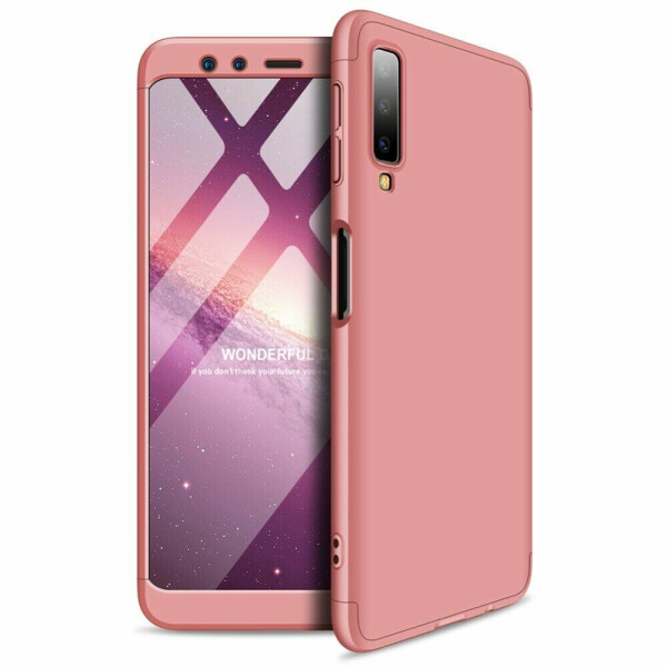 

Защитный чехол GKK Double Dip Case для Samsung Galaxy A7 2018 (A750) - Rose Gold