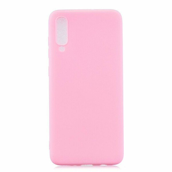 

Силиконовый (TPU) чехол Deexe Matte Case для Samsung Galaxy A70 (A705) - Pink