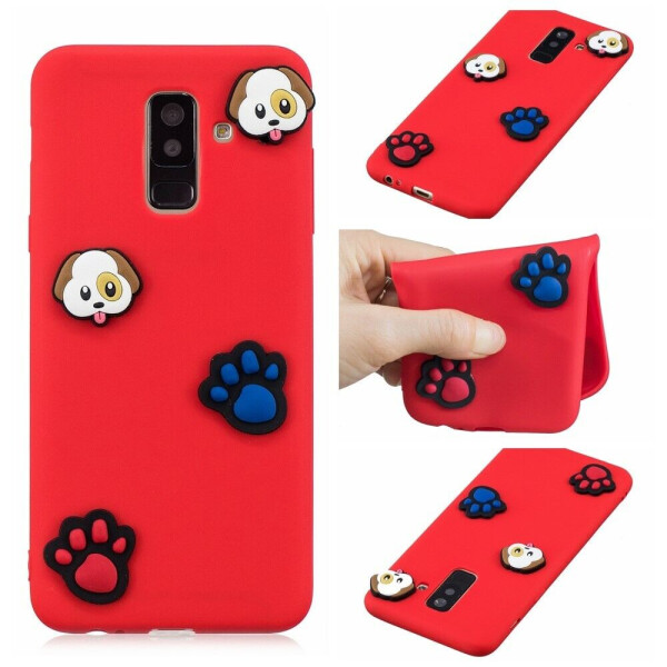 

Силиконовый (TPU) чехол UniCase 3D Cartoon Pattern для Samsung Galaxy A6+ 2018 (A605) - Dog Pattern