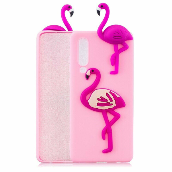 

Силиконовый (TPU) чехол UniCase 3D Cartoon Pattern для Samsung Galaxy A70 (A705) - Flamingo