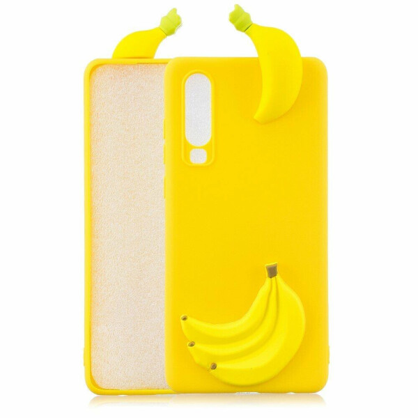 

Силиконовый (TPU) чехол UniCase 3D Cartoon Pattern для Samsung Galaxy A70 (A705) - Banana
