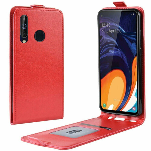 

Чехол Deexe Flip Case для Samsung Galaxy A60 (A605) - Red