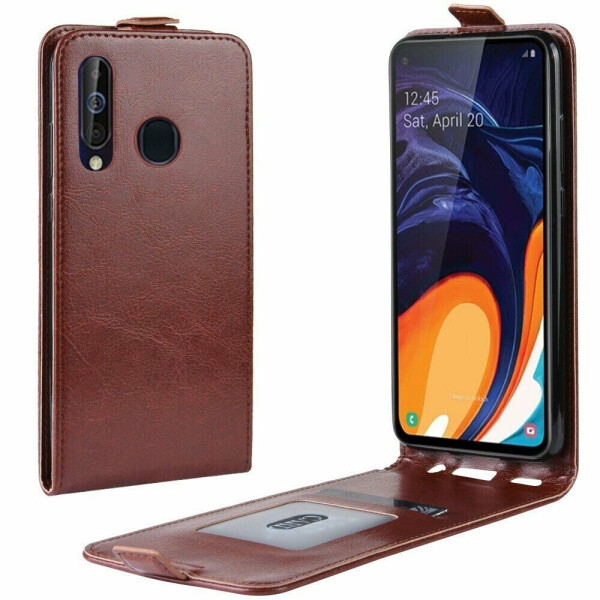 

Чехол Deexe Flip Case для Samsung Galaxy A60 (A605) - Brown