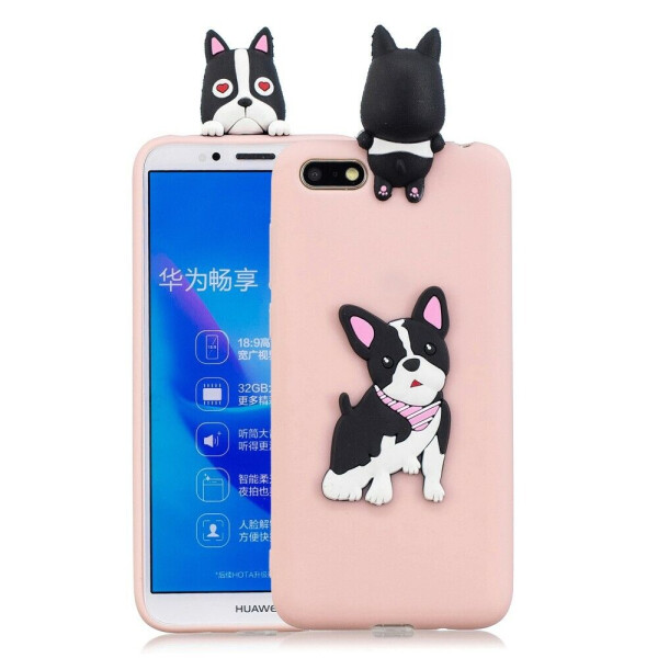 

Силиконовый (TPU) чехол UniCase 3D Cartoon Pattern для Huawei Y5 2018 / Y5 Prime 2018 / Honor 7A - Dog