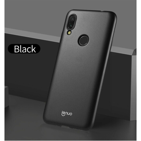 

Пластиковый чехол LENUO Silky Touch для Xiaomi Redmi 7 / Redmi S3 / Redmi Y3 - Black
