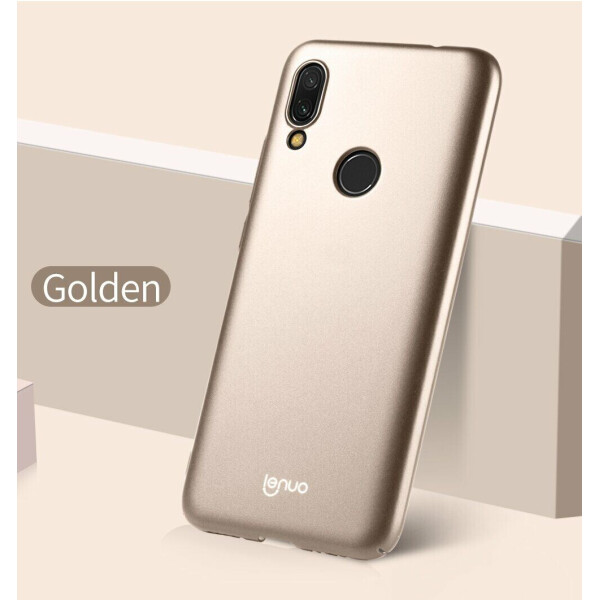 

Пластиковый чехол LENUO Silky Touch для Xiaomi Redmi 7 / Redmi S3 / Redmi Y3 - Gold