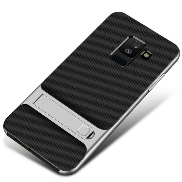 

Защитный чехол ELEGANCE Grid Pattern для Samsung Galaxy A6 2018 (A600) - Silver