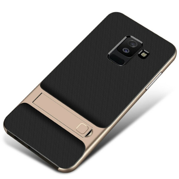 

Защитный чехол ELEGANCE Grid Pattern для Samsung Galaxy A6+ 2018 (A605) - Gold