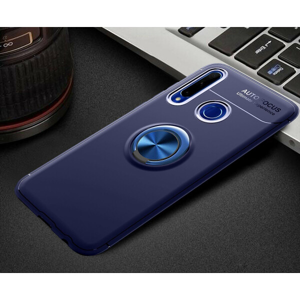 

Защитный чехол UniCase Magnetic Ring для Huawei Honor 10i / Honor 20i / P Smart Plus 2019 - Blue