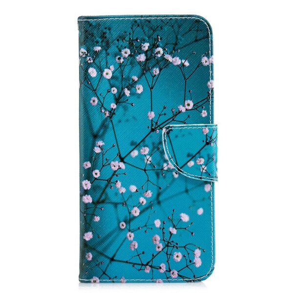 

Чехол-книжка Deexe Color Wallet для Xiaomi Redmi Note 5 / Note 5 Pro - Tree with Flowers