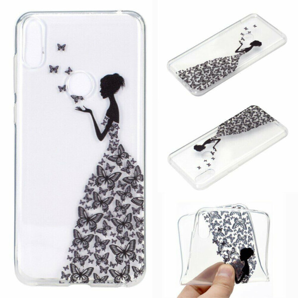 

Силиконовый (TPU) чехол Deexe Pretty Glossy для ASUS Zenfone 5 (ZE620KL) - Butterfly Girl