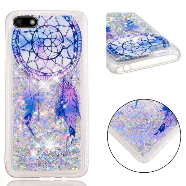 

Силиконовый (TPU) чехол Deexe Liquid Glitter для Huawei Y5 2018 / Y5 Prime 2018 / Honor 7A - Dream Catcher