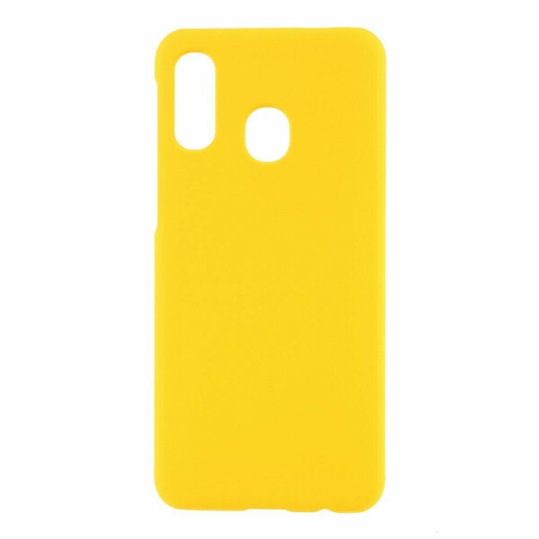 

Пластиковый чехол Deexe Hard Shell для Samsung Galaxy A40 (А405) - Yellow