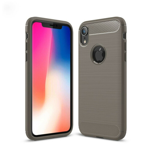 

Защитный чехол UniCase Carbon для Apple iPhone XR - Grey