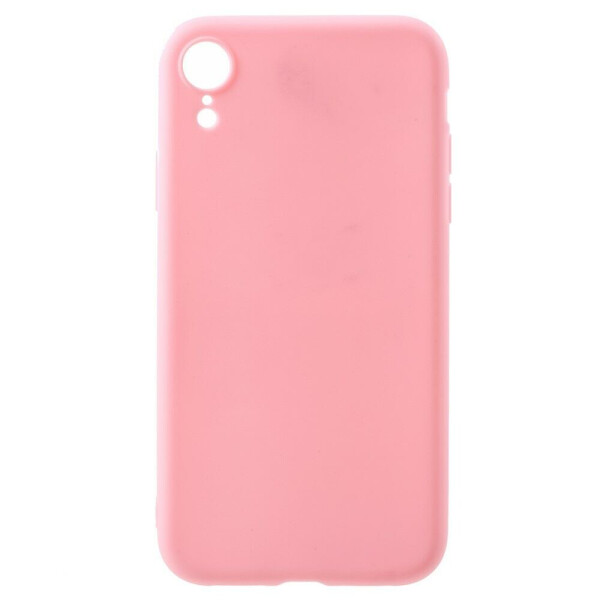 

Силиконовый (TPU) чехол Deexe Matte Case для Apple iPhone XR - Pink