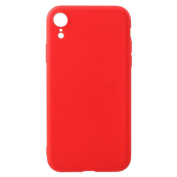 

Силиконовый (TPU) чехол Deexe Matte Case для Apple iPhone XR - Red