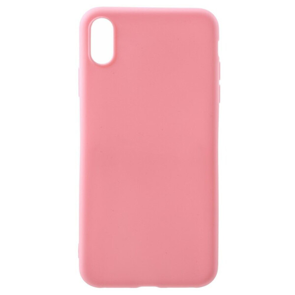 

Силиконовый (TPU) чехол Deexe Matte Case для Apple iPhone XS Max - Pink