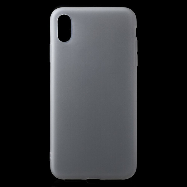 

Силиконовый (TPU) чехол Deexe Matte Case для Apple iPhone XS Max - White