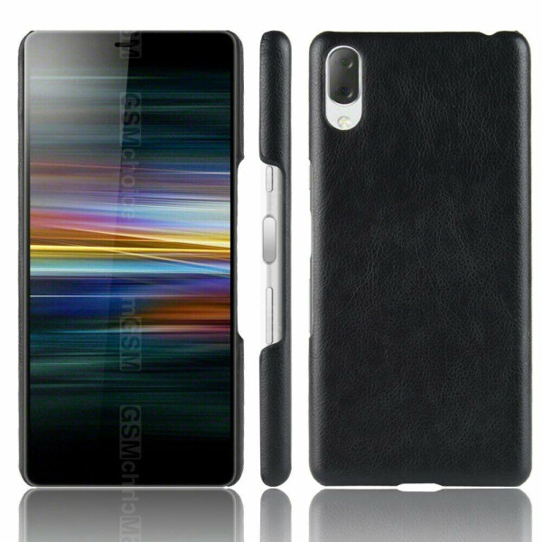 

Защитный чехол Deexe Leather Back Cover для Sony Xperia L3 - Black