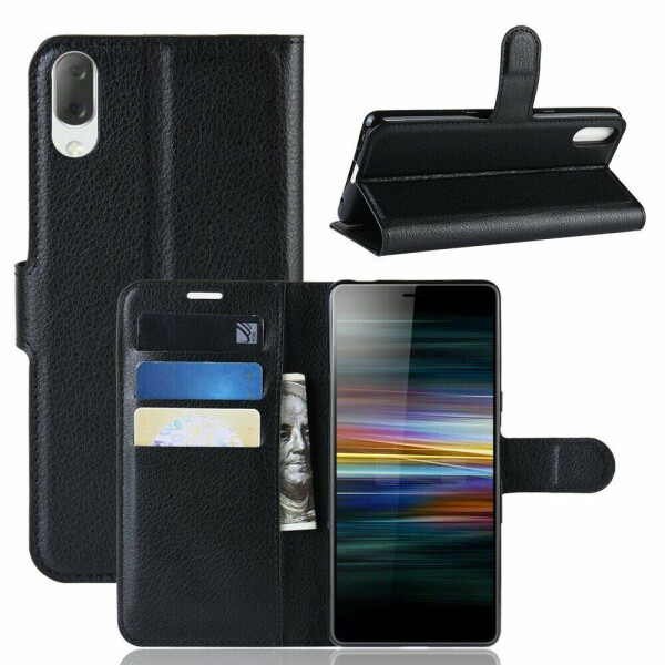 

Чехол-книжка Deexe Book Type для Sony Xperia L3 - Black