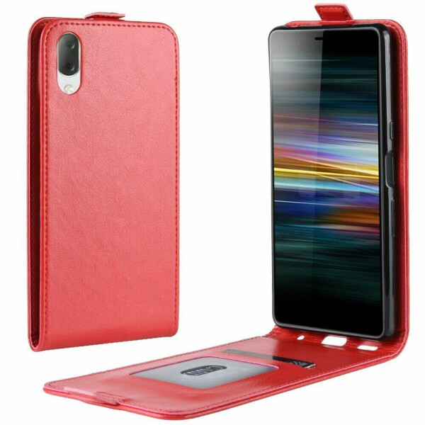 

Чехол Deexe Flip Case для Sony Xperia L3 - Red