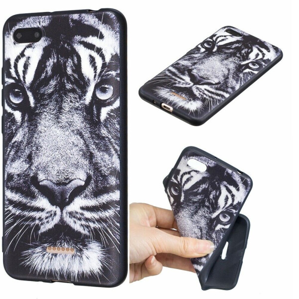 

Силиконовый (TPU) чехол Deexe Life Style для Xiaomi Redmi 6A - Tiger