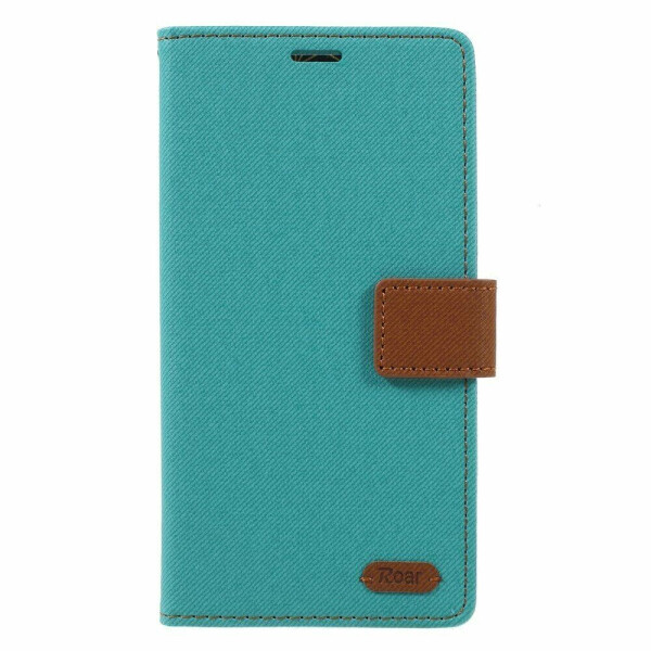 

Чехол-книжка ROAR KOREA Cloth Texture для LG V40 ThinQ - Green
