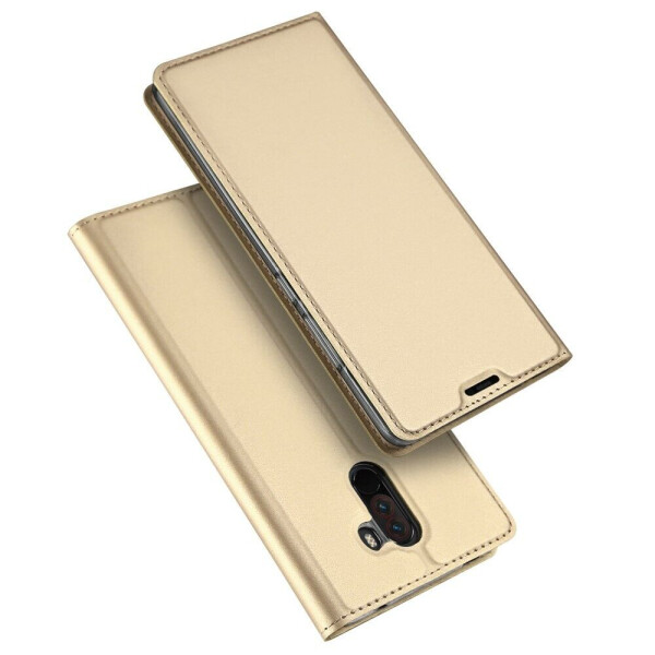

Чехол-книжка DUX DUCIS Skin Pro для Xiaomi Poco F1 - Gold