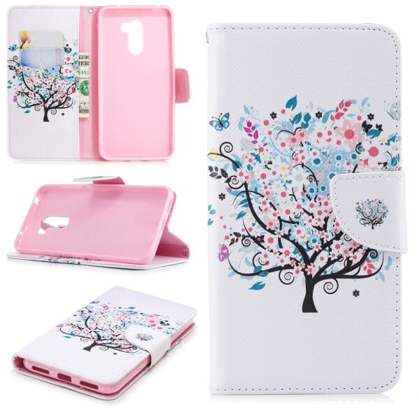 

Чехол-книжка Deexe Color Wallet для Xiaomi Poco F1 - Flowered Tree