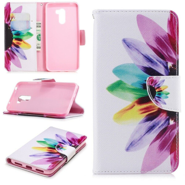 

Чехол-книжка Deexe Color Wallet для Xiaomi Poco F1 - Petals Pattern