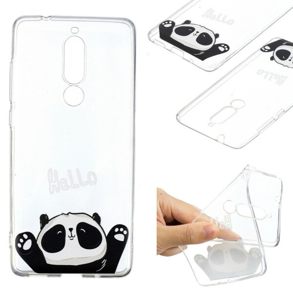 

Силиконовый (TPU) чехол Deexe Pretty Glossy для Nokia 5.1 / Nokia 5 2018 - Cute Panda