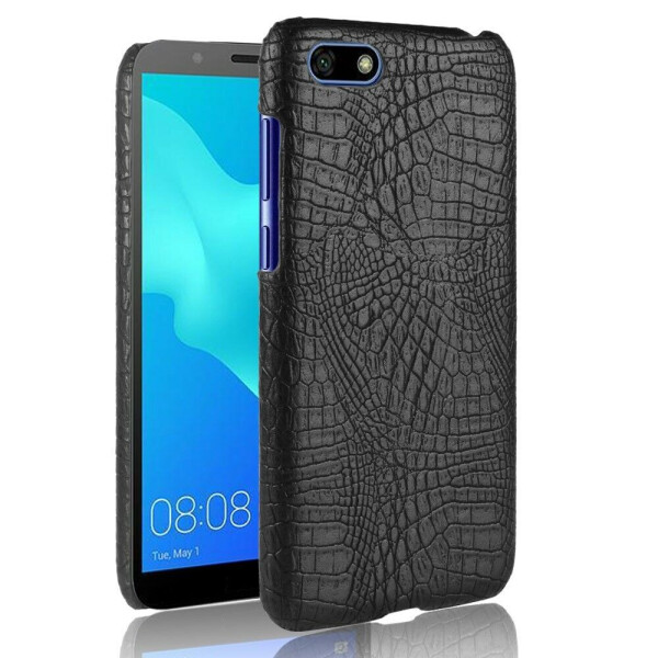 

Защитный чехол Deexe Croco Style для Huawei Y5 2018 / Y5 Prime 2018 / Huawei Honor 7A - Black