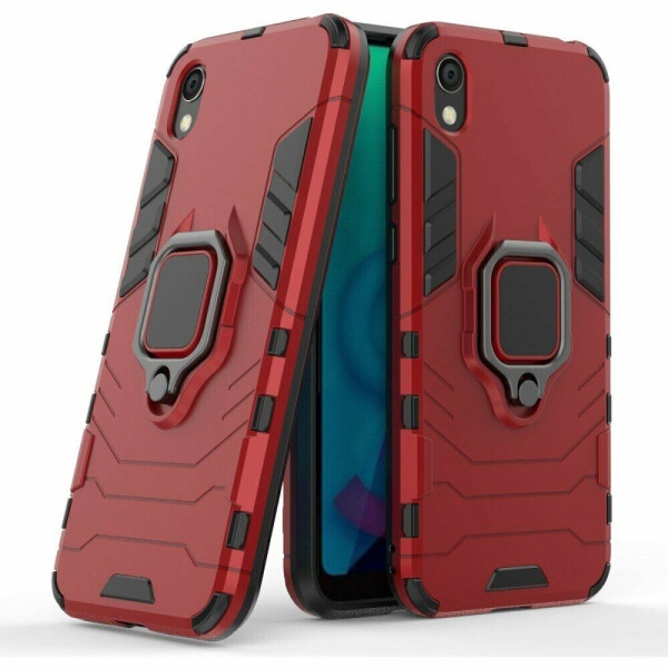 

Защитный чехол Deexe Hybrid Case для Huawei Y5 (2019) / Honor 8S / Honor 8S Prime - Red