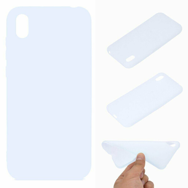 

Силиконовый (TPU) чехол Deexe Matte Case для Huawei Y5 (2019) / Honor 8S / Honor 8S Prime - White