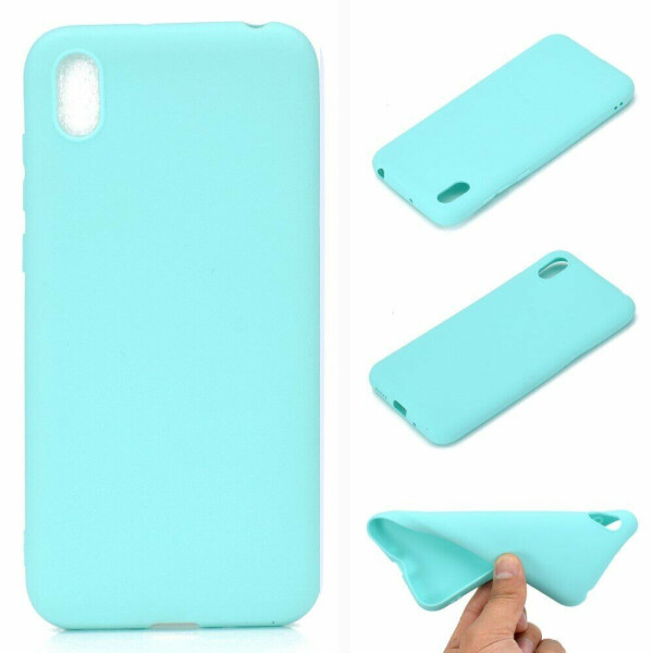 

Силиконовый (TPU) чехол Deexe Matte Case для Huawei Y5 (2019) / Honor 8S / Honor 8S Prime - Cyan