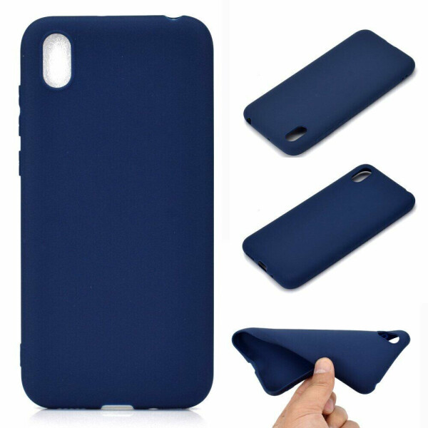 

Силиконовый (TPU) чехол Deexe Matte Case для Huawei Y5 (2019) / Honor 8S / Honor 8S Prime - Dark Blue