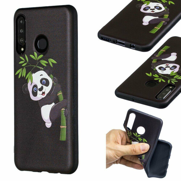 

Силиконовый (TPU) чехол UniCase Color Style для Huawei P30 Lite - Panda Climbing on Bamboo