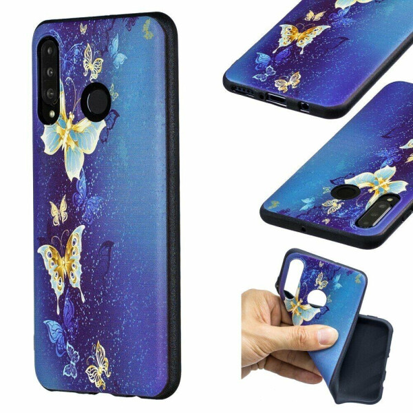 

Силиконовый (TPU) чехол UniCase Color Style для Huawei P30 Lite - Blue Butterfly