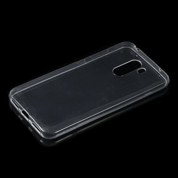 

Силиконовый (TPU) чехол Deexe UltraThin для Xiaomi Poco F1 - Transparent