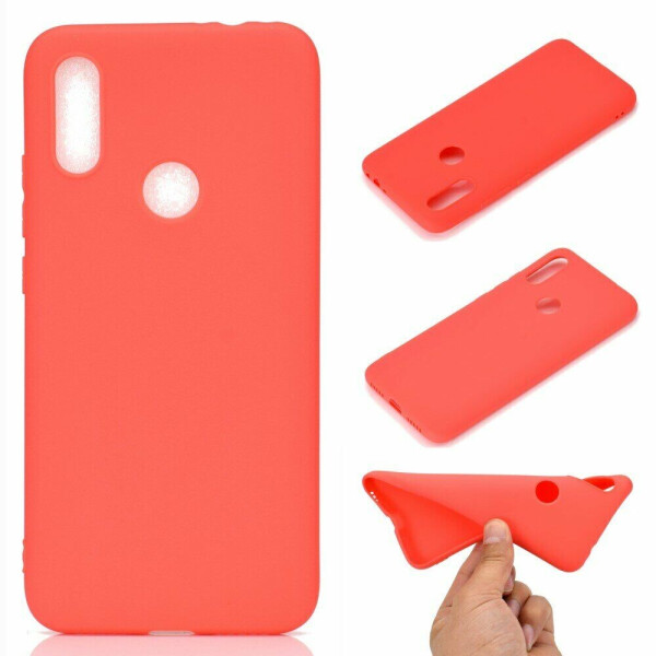 

Силиконовый (TPU) чехол Deexe Matte Case для Xiaomi Redmi 7 - Red