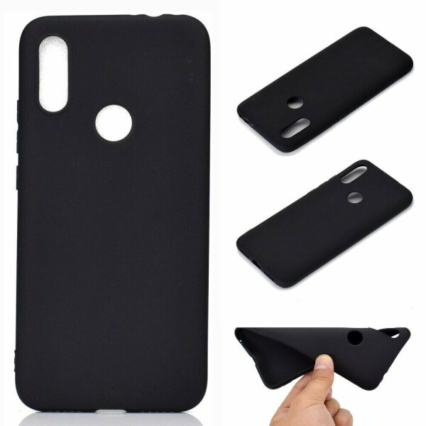 

Силиконовый (TPU) чехол Deexe Matte Case для Xiaomi Redmi 7 - Black