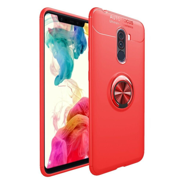 

Защитный чехол UniCase Magnetic Ring для Xiaomi Poco F1 - Red