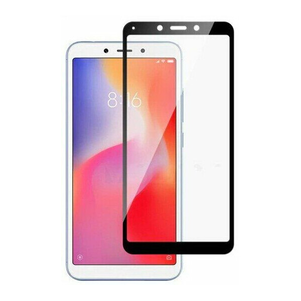 

Защитное стекло Deexe 5D Full Glue для Xiaomi Redmi 6 / 6A - Black