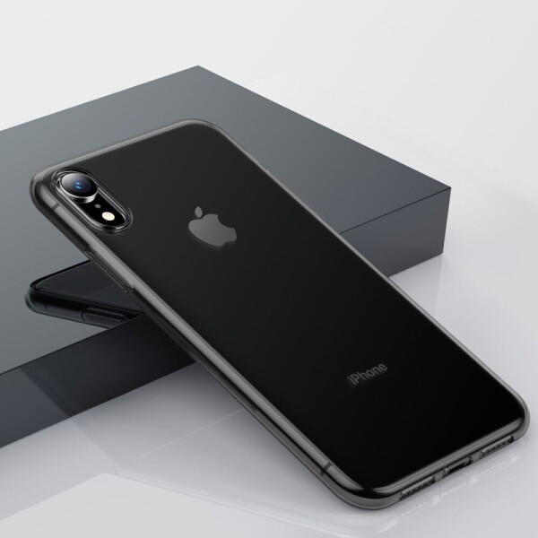 

Силиконовый (TPU) чехол BASEUS Simple Series для Apple iPhone Xr - Transparent Black