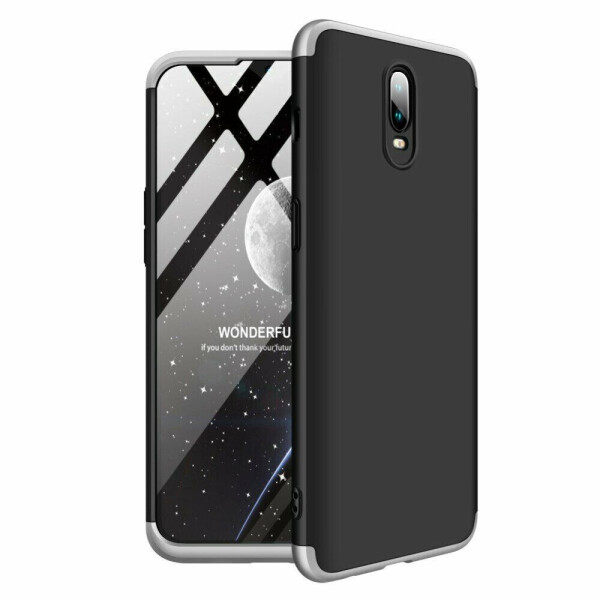 

Защитный чехол GKK Double Dip Case для OnePlus 6T - Black / Silver