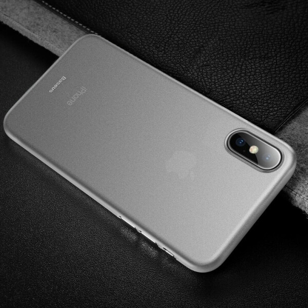 

Пластиковый чехол BASEUS Wing Series для Apple iPhone XS Max - White