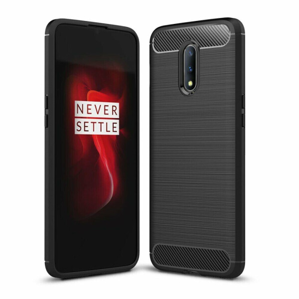 

Защитный чехол UniCase Carbon для OnePlus 7 - Black